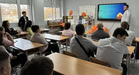 Участие на ПГ по туризъм - Русе, в кампанията "Мълчанието не е решение! Има кой да те чуе!&ldquo;