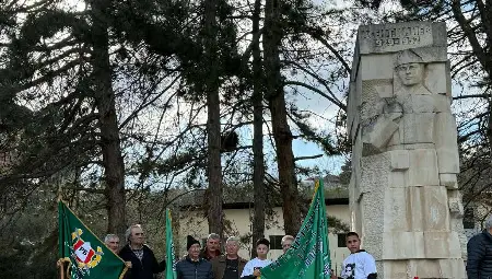 Караманово отбеляза 74 години от подвига на граничаря Асен Илиев Караманово отбеляза 74 години от подвига на граничаря Асен Илиев