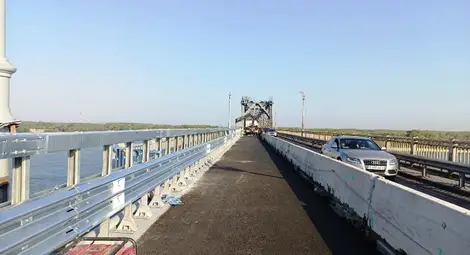 От 5 септември основният ремонт на Дунав мост при Русе продължава в 320-метров участък в посока Румъния