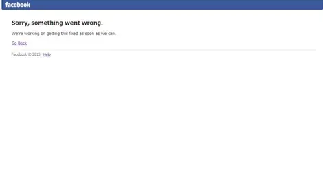 Проблем срина Фейсбук