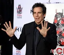 И Бен Стилър нагази в цимента