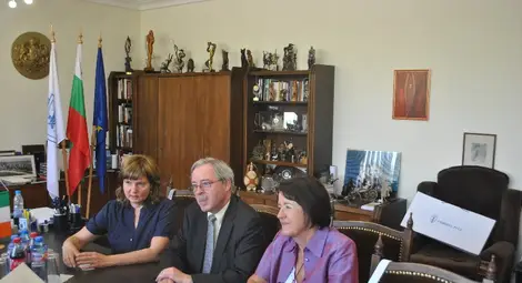 Ирландският посланик Джон Бигър впечатлен от привлекателния Русе