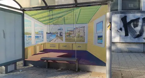 Три спирки в Русе се превърнаха в 3D арт пана /галерия/