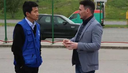 Върховният комисариат за бежанците на ООН оцени високо организацията на Дунав мост