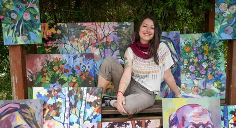 Художничката Ема Йорданова: В университета в Ковънтри научих много неща, но усетих, че е време да се прибера