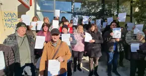 Служители на „Български пощи“ в Силистра протестираха с искане за достойно заплащане