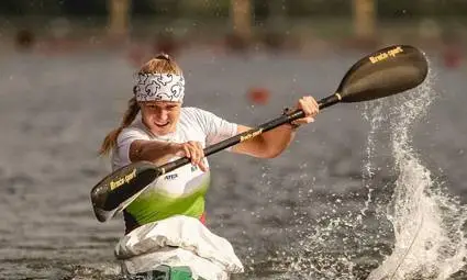 Каякарката Гришина работела в беларуските комунални услуги