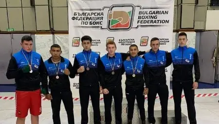 Боксът в &bdquo;Русе&ldquo; с титла и още 4 държавни медала