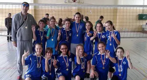 &bdquo;Дунав&ldquo; с бронз на държавно по волейбол за момичета