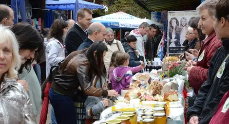 Рогът на изобилието се изсипа на първия Празник на плодородието