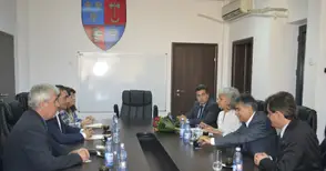 Областният Григоров гостува на своя колега в Гюргево