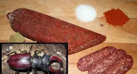 Гадост: Пълнят луканките със смлени бръмбари!