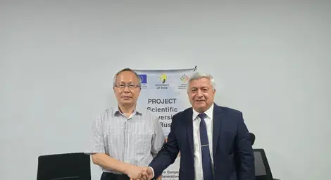 Русенският университет подписа меморандум за сътрудничество с Института Джоншан, Китай