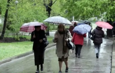 Дъждът и гръмотевиците се засилват в неделя