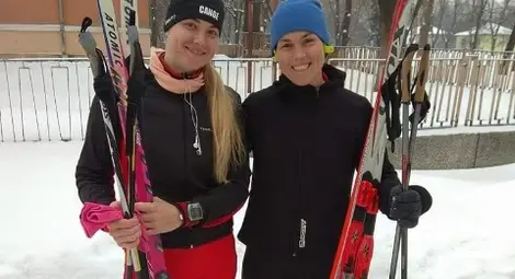 Недева и Гришина тръгват към Токио със ски преход Недева и Гришина тръгват към Токио със ски преход