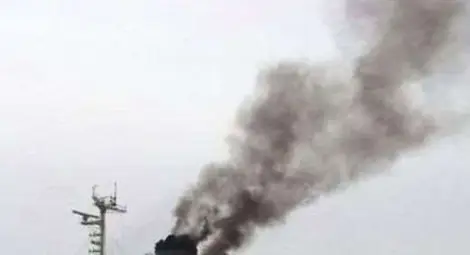 Забравена цигара подпалила кораба в Бургас