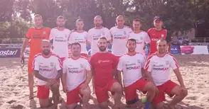 ФК „Русе“ с пълен актив в кръга по плажен футбол