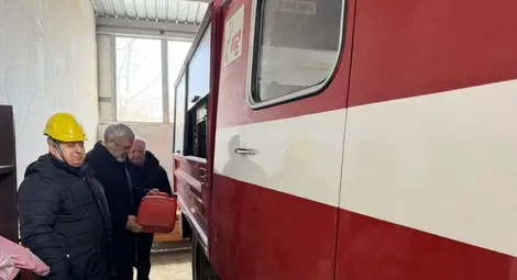 Драгомир Драганов посети доброволното формирование в Ценово,  което е едно от най-малките, но и сред най-активните в региона.  То е и единственото, което има собствен противопожарен автомобил