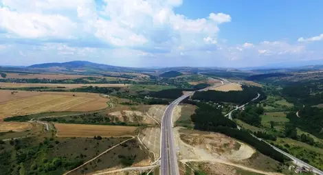 Завърши изграждането на участъка Дупница - Благоевград от АМ &bdquo;Струма&ldquo; /галерия/