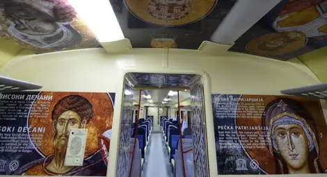 Скандалният сръбски влак не влезе в Косово