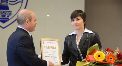 Европейската шампионка Стойка Петрова е спортист номер 1 на Русе за 2014 година