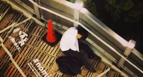 В Япония снимат пияните, за да се засрамят