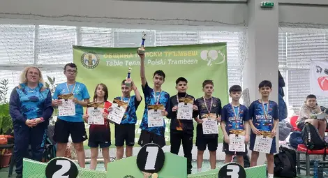 Дунавски надежди в тениса на маса с бронз на държавното първенство