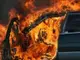 Автомобил изгорял в царевична нива при съмнителни обстоятелства