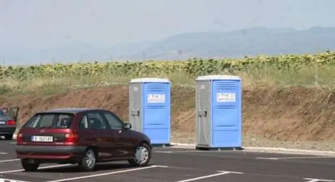 Българският модел: Откраднаха чисто нова химическа тоалетна от магистрала "Тракия"