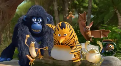 Пингвинът-тигър Морис спасява джунглата