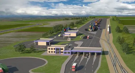 Така трябваше да изглежда интермодалният терминал при обявяването на първата поръчка.