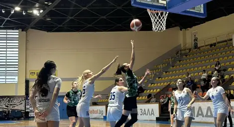 Баскетболистките 7-и на държавното за състезателки до 16 години Баскетболистките 7-и на държавното за състезателки до 16 години