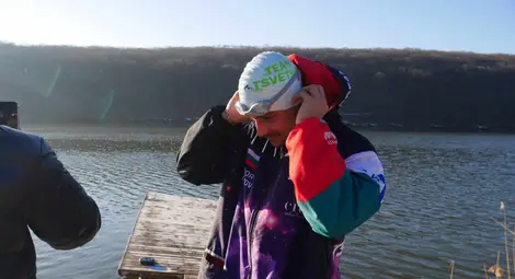 Теодор Цветков преплува втора поредна ледена миля  във вода под 5&deg;C