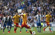 Спорна дузпа спаси Барселона в дербито с Еспаньол