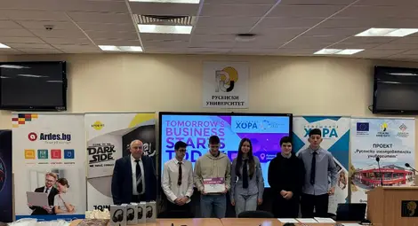 Много силно представяне на русенската МГ "Баба Тонка" в междурегионалното състезание Tomorrow's business starts today