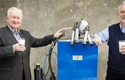 Вече опаковат млякото по време на доене