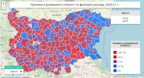Икономиката и в осемте русенски общини отчита ръст на добавената стойност Икономиката и в осемте русенски общини отчита ръст на добавената стойност