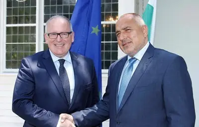 Борисов благодари на Тимерманс за отпуснатите допълнителни средства за охрана на българската граница