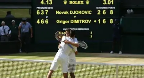 Съдбата подхлъзна Григор Димитров в най-важния му мач