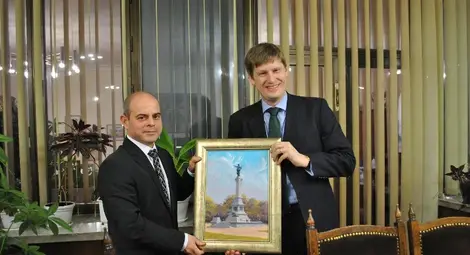 Посланик Джонатан Алън с интерес към Индустриалния парк на Русе