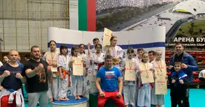 Младите каратисти на  „Ипон“ с куп медали в Бургас