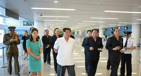 Ким Чен Ун разгледа терминал, наредил архитектът да бъде екзекутиран