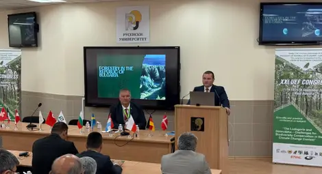 Кметът на Русе Пенчо Милков пред европейски лесовъди: Готови сме да подкрепим инициативи за устойчиво управление на горските ресурси Кметът на Русе Пенчо Милков пред европейски лесовъди: Готови сме да подкрепим инициативи за устойчиво управление на горските ресурси