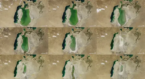 Аралско море почти пресъхна /галерия/ Аралско море почти пресъхна /галерия/