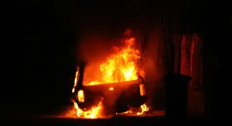 Шофьор изгоря при катастрофа в Русе 