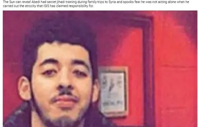 Вижте атентатора от Манчестър