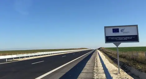 АМ "Марица" се напука в участък на новия Лот 1 АМ "Марица" се напука в участък на новия Лот 1