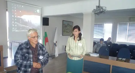 Марина Братанова с награда от Царшишмановите четения