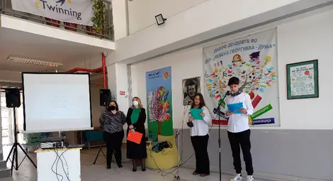 Русенското училище "Възраждане" участва в обучение на ученици в Скопие по проект &ldquo;MIND YOUR HEALTH&rdquo; /галерия/