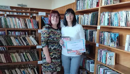 Емилия Василева стана &bdquo;Читател на годината&ldquo; в Караманово